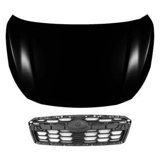 Replace® - 2-Piece (Hood Panel, Grille)
