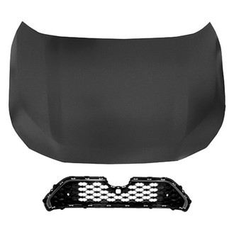 Replace® - 2-Piece (Hood Panel, Grille) (Standard Line)