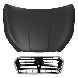 Replace® - 2-Piece (Hood Panel, Grille) (Standard Line)