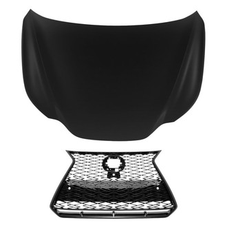 Replace® - 2-Piece (Hood Panel, Grille) (Standard Line)