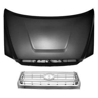 Replace® - 2-Piece (Hood Panel, Grille) (Standard Line)