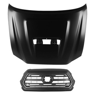 Replace® - 2-Piece (Hood Panel, Grille) (Standard Line)