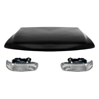 Replace® - 3-Piece Kit (Driver and Passenger Side Headlights, Hood Panel) (Value Line)