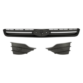 Replace® - 3-Piece (Grille, Front Inner and Outer Fog Light Cover) (Standard Line)