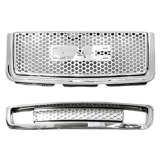 Replace® - 2-Piece (Grille, Front Lower Center Bumper Grille) (Standard Line)