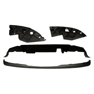 Replace® - 4-Piece (Front Lower Bumper Air Deflector, Front Lower Bumper Cover Support Bracket, Front Inner and Outer Bumper Filler) (Standard Line)