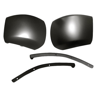 Replace® - 4-Piece (Front Inner and Outer Bumper Filler, Front Inner and Outer Bumper End) (Standard Line)