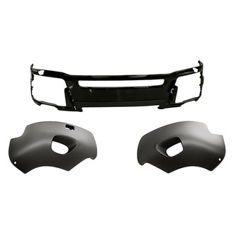 Replace® - 3-Piece (Front Bumper Cover, Front Lower Inner and Outer Bumper End) (Standard Line)