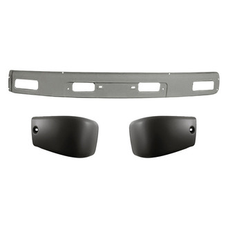 Replace® - 3-Piece (Front Center Bumper, Front Inner and Outer Bumper End) (Standard Line)