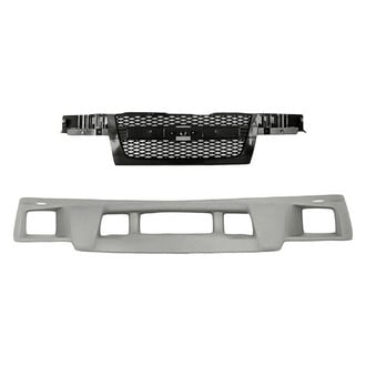 Replace® - 2-Piece (Front Lower Bumper Cover, Grille) (Standard Line)