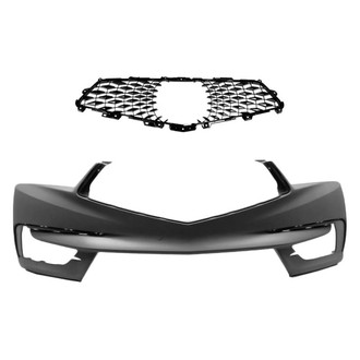 Replace® - 2-Piece (Front Bumper Cover, Grille)