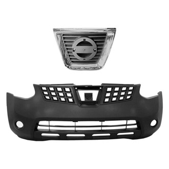 Replace® - 2-Piece (Front Bumper Cover, Grille) (Standard Line)