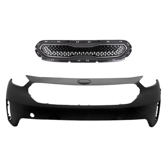 Replace® - 2-Piece (Front Bumper Cover, Grille) (Standard Line)