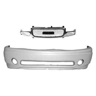 Replace® - 2-Piece (Front Bumper Cover, Grille) (Standard Line)