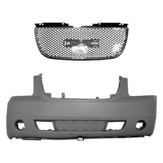 Replace® - 2-Piece (Front Bumper Cover, Grille) (Standard Line)