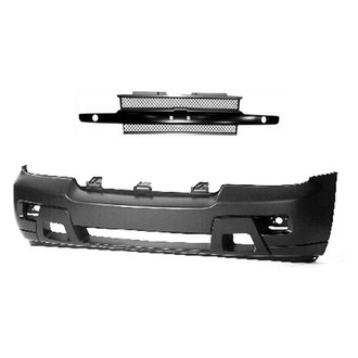 Replace® - 2-Piece (Front Bumper Cover, Grille) (Standard Line)