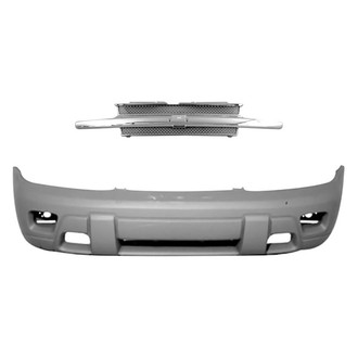 Replace® - 2-Piece (Front Bumper Cover, Grille) (Standard Line)
