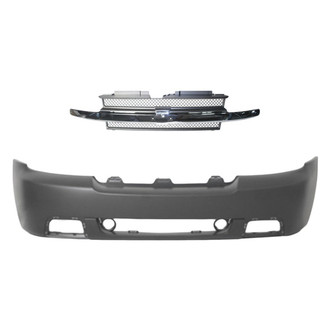 Replace® - 2-Piece (Front Bumper Cover, Grille) (Standard Line)