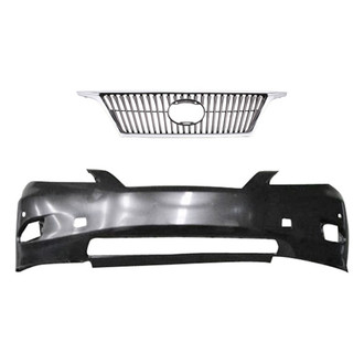 Replace® - 2-Piece (Front Bumper Cover, Grille) (Standard Line)