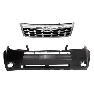 Replace® - 2-Piece (Front Bumper Cover, Grille) (Standard Line)