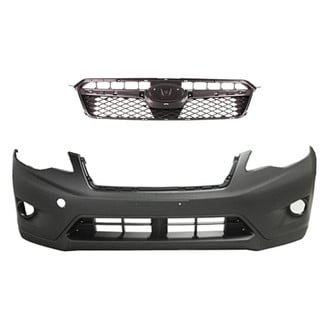 Replace® - 2-Piece (Front Bumper Cover, Grille) (Standard Line)