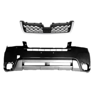 Replace® - 2-Piece (Front Bumper Cover, Grille) (Standard Line)