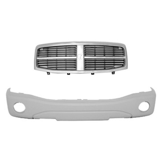 Replace® BNDL-231121 - 2-Piece (Front Bumper Cover, Grille) (Standard Line)
