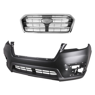 Replace® - 2-Piece (Front Bumper Cover, Grille)