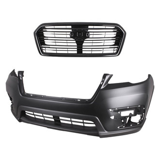Replace® - 2-Piece (Front Bumper Cover, Grille) (Standard Line)
