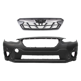 Replace® - 2-Piece (Front Bumper Cover, Grille) (Standard Line)