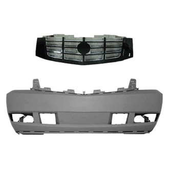 Replace® - 2-Piece (Front Bumper Cover, Grille)