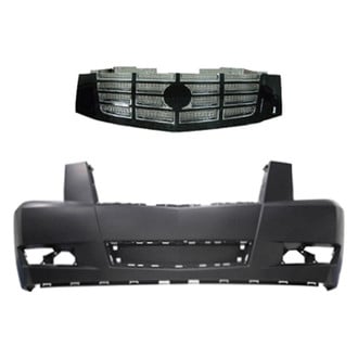 Replace® - 2-Piece (Front Bumper Cover, Grille) (Standard Line)