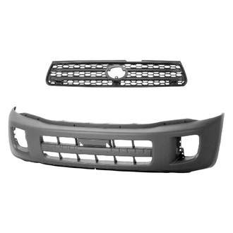 Replace® - 2-Piece (Front Bumper Cover, Grille) (Standard Line)