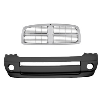 Replace® - 2-Piece (Front Bumper Cover, Grille) (Standard Line)