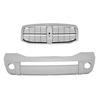 Replace® - 2-Piece (Front Bumper Cover, Grille) (Standard Line)
