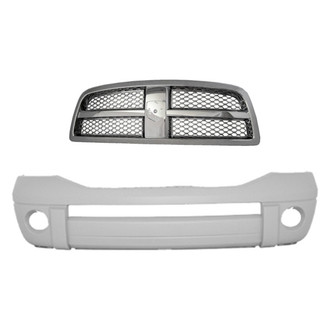 Replace® - 2-Piece (Front Bumper Cover, Grille) (Standard Line)