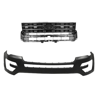 Replace® - 2-Piece (Front Bumper Cover, Grille)