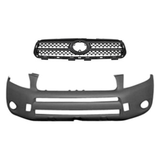 Replace® - 2-Piece (Front Bumper Cover, Grille) (Standard Line)
