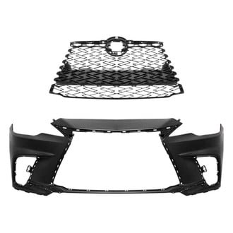 Replace® - 2-Piece (Front Bumper Cover, Grille) (Standard Line)