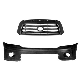 Replace® - 2-Piece (Front Bumper Cover, Grille) (Standard Line)