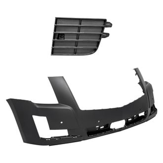 Replace® - 2-Piece (Front Bumper Cover, Grille) (Standard Line)