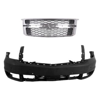 Replace® - 2-Piece (Front Bumper Cover, Grille) (CAPA Certified)