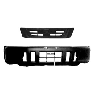 Replace® - 2-Piece (Front Bumper Cover, Grille) (Standard Line)