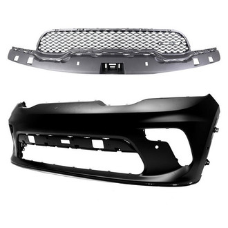 Replace® - 2-Piece (Front Bumper Cover, Grille)