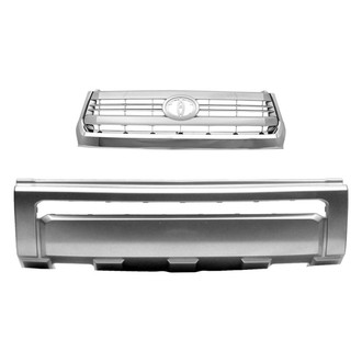 Replace® - 2-Piece (Front Bumper Cover, Grille) (Standard Line)