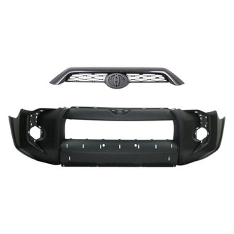 Replace® - 2-Piece (Front Bumper Cover, Grille) (Standard Line)