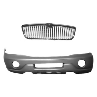 Replace® - 2-Piece (Front Bumper Cover, Grille) (Standard Line)