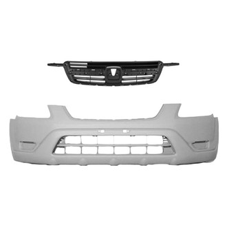 Replace® - 2-Piece (Front Bumper Cover, Grille) (Standard Line)
