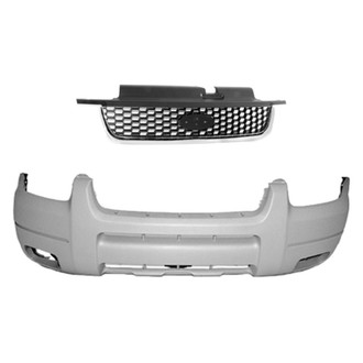 Replace® - 2-Piece (Front Bumper Cover, Grille) (Standard Line)