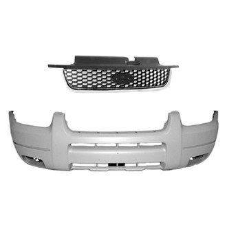 Replace® - 2-Piece (Front Bumper Cover, Grille) (Standard Line)